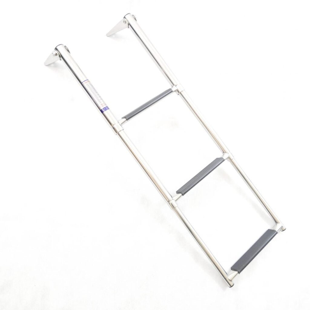 Telescopic Boarding Ladder 316 Stainless Steel 3 Steps Twosab