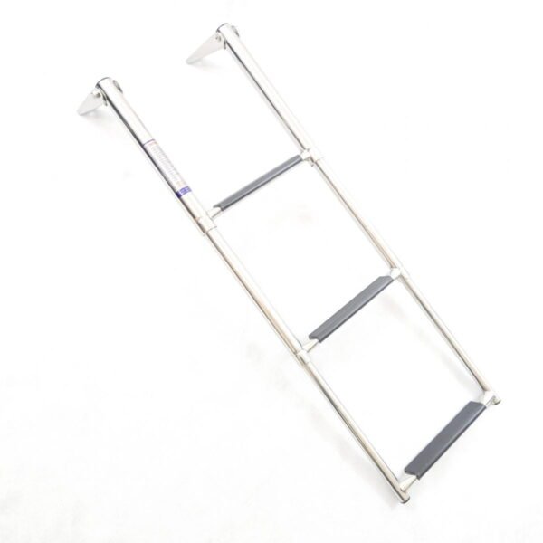 Telescopic Boat Boarding Ladder, 316 Stainless Steel, 3 Steps