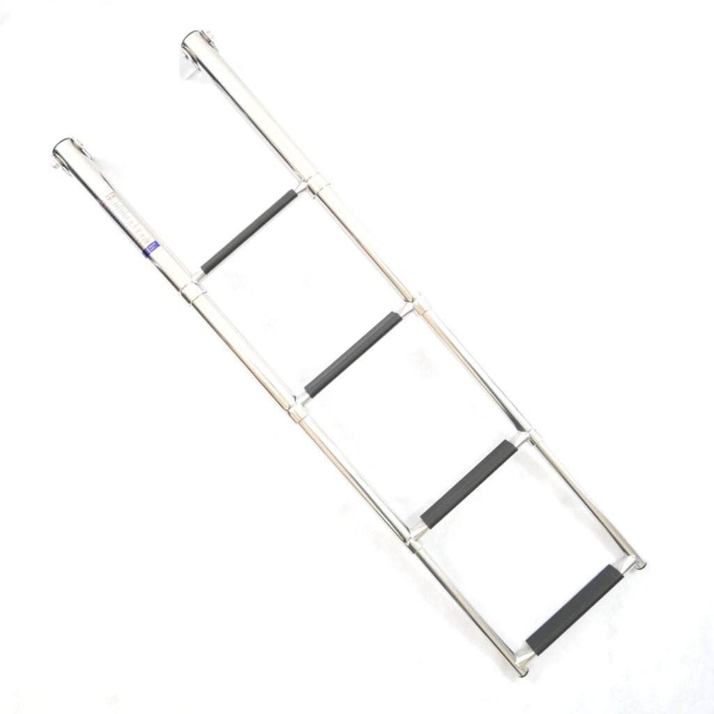 Telescopic Boarding Ladder 316 Stainless Steel 4 Steps Twosab