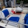 Lightweight Folding Boat Seat – Grey/Blue Style
