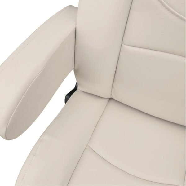 Boat Seat Premium Reclining Helm Chair for Yachts Caravans – Ivory Colour