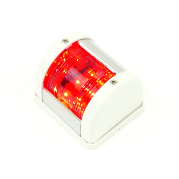 Red Port LED Navigation Light – MidiNav Range – for boats up to 12m