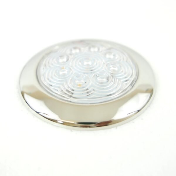 LED Slim Cabin Ceiling Light, 94mm(Dia.), 12VDC