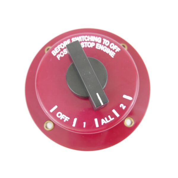 Marine Battery Switch – Rated to 100A