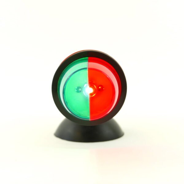 Portable Bicolour LED Bow (Red/Green) Navigation Light with Suction Cup
